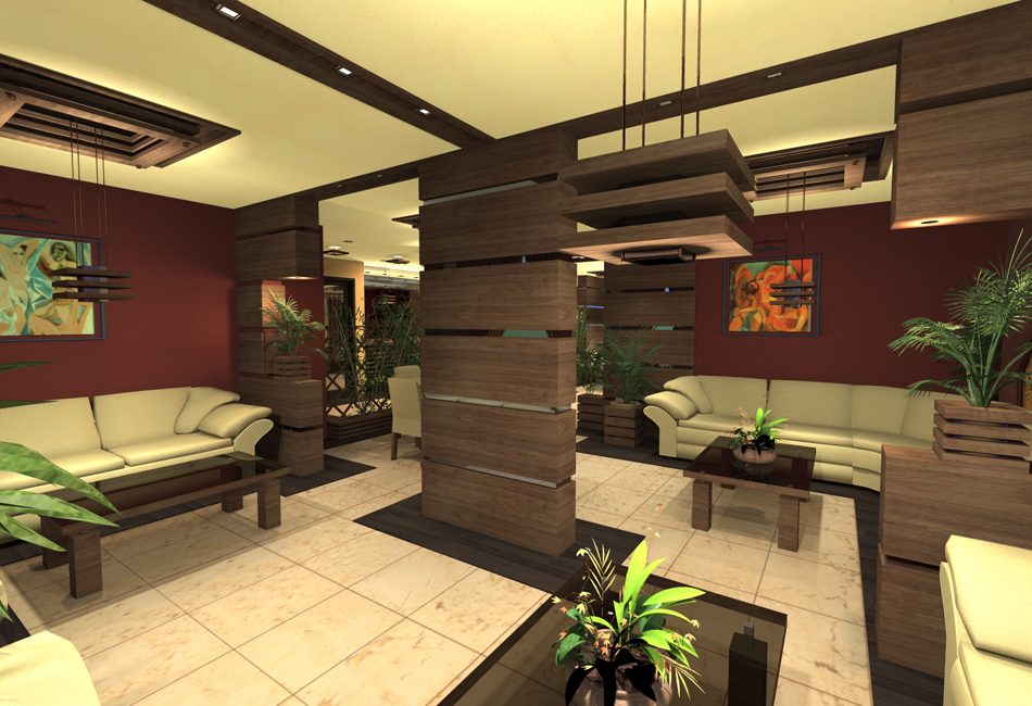 Cafe interior design