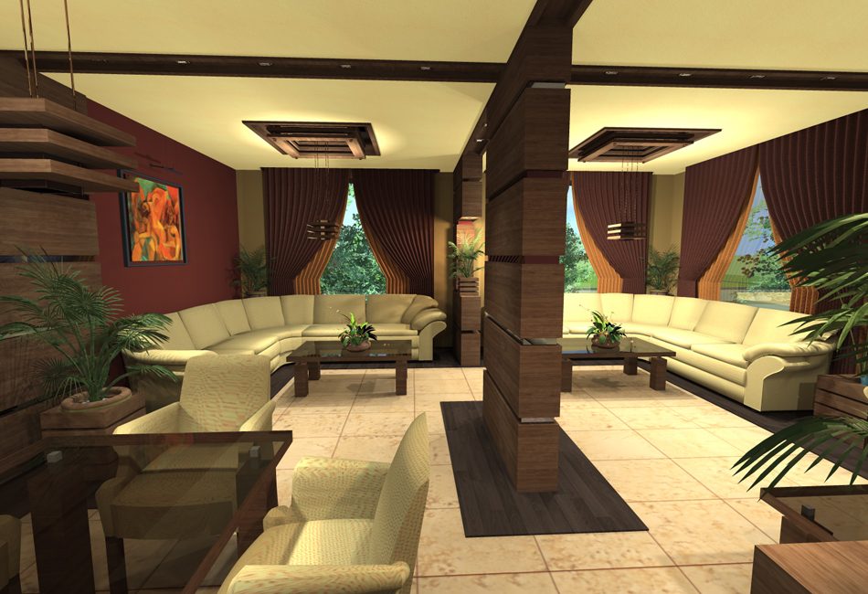 Cafe interior design