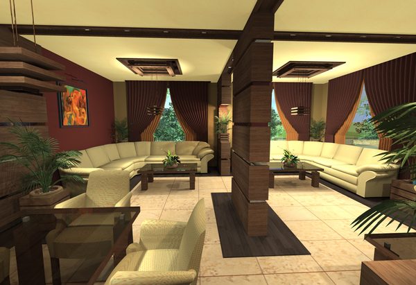 Cafe interior design