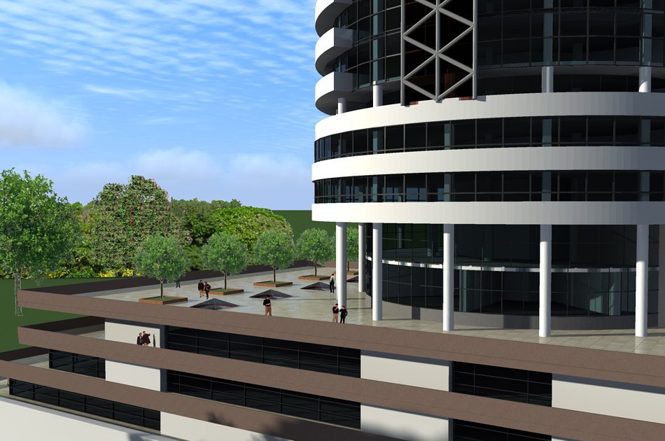 Multifunctional hotel complex